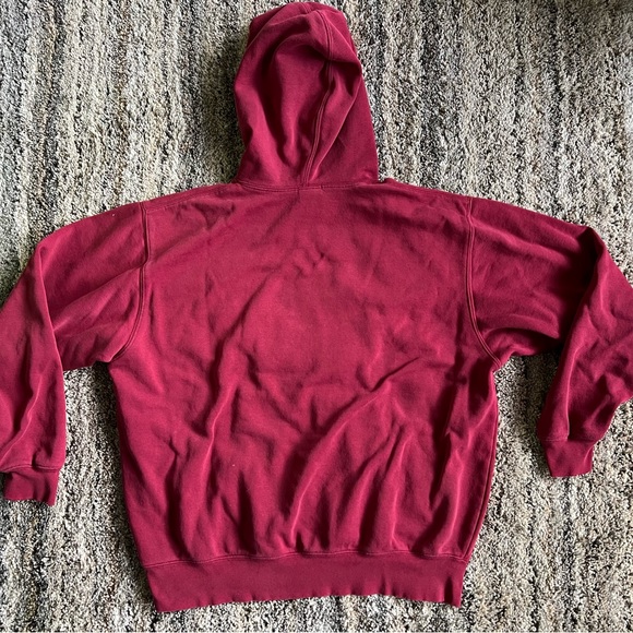 Vintage Nike Center Swoosh Florida Seminoles Red Hoodie - Picture 5 of 5